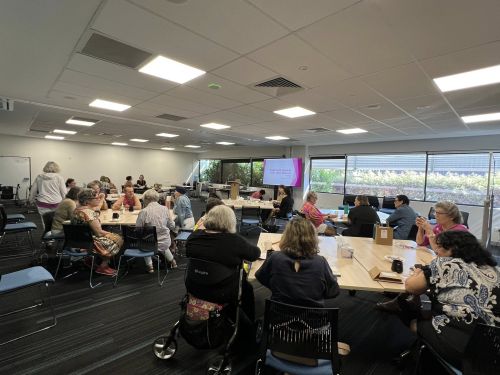 NTBCV May Forum attendees